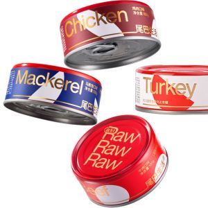 尾巴生活(FURRYTAIL)野兽can811生骨肉100g*4罐主食罐猫罐头零食猫咪成幼猫猫湿粮