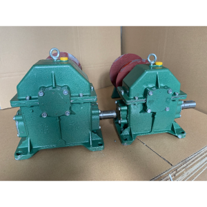 小吊机减速器变速齿轮箱牙箱1比8齿铜齿轮限重-4百公斤电机带动