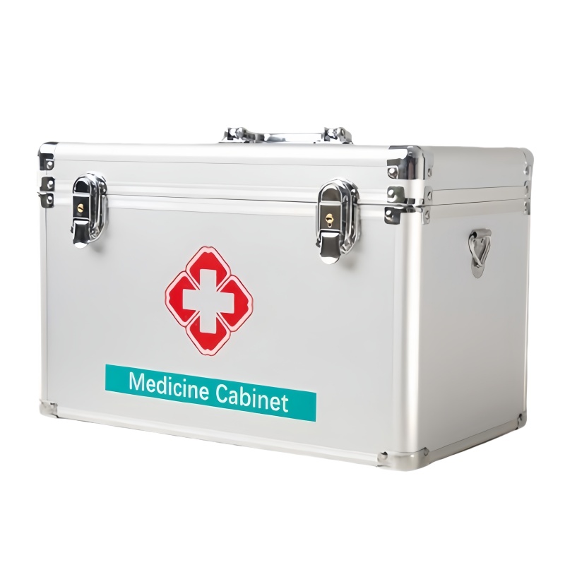 铁洋 铝合金医药箱急救箱(空箱) 14寸 个