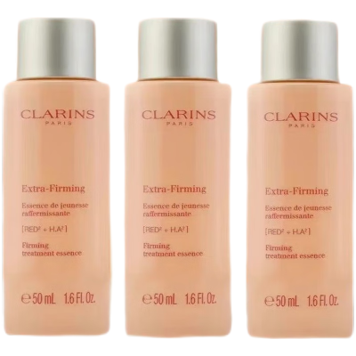 娇韵诗(CLARINS)紧致焕颜弹力精华水小样50ml*3瓶抗初老爽肤水紧致弹簧水