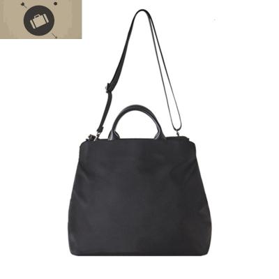 原创韩国商务女士手提包时尚尼龙公文包休闲学生单肩书包文件包潮艾狄伊娃手提包