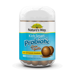 Nature's Way 佳思敏 益生菌巧克力球 50粒 1瓶装 澳洲进口