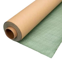 众慧创安 牛皮纸复合编织布 卷材包装布防潮蛇皮保护布 0.8m×15m 卷