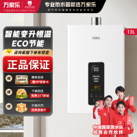 万家乐13TP1(F) 燃气热水器 13升恒温智能变升 ECO节能电辅防冻WIFI智控 天然气