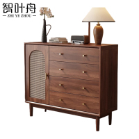 智叶舟收纳柜140*40*100cm台