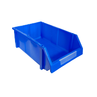 宁储 塑料零件盒 斜口物料盒 390*255*150mm 个
