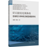 矸石胶结充填体的宏细观力学特性及蠕变模型研究