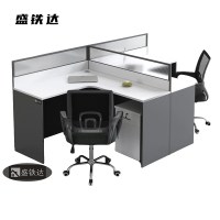 盛铁达 T型两人位3000*1400*1100mm STD-XXZ55 张