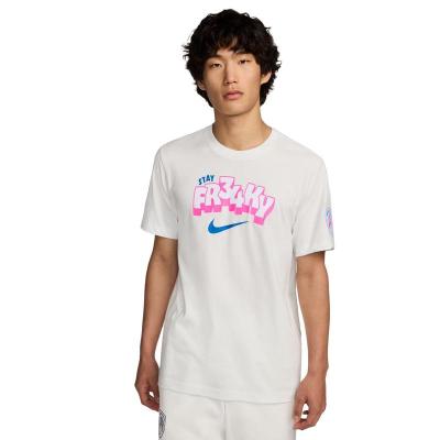 Nike/耐克短袖T恤男宽松版Giannis字母印花休闲运动夏季潮牌男士