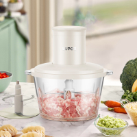 苏泊尔(SUPOR)绞肉机1.8L升大容量玻璃机身肉馅机JRT06-A200