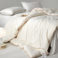 A类全棉大豆纤维被子冬被春秋被芯冬季提花单人棉被加厚保暖