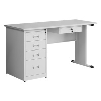 凌迪星钢制学习桌140*70*75cm张