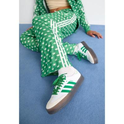 Adidas阿迪达斯复古潮流真皮拼接厚底板鞋女增高百搭休闲运动鞋