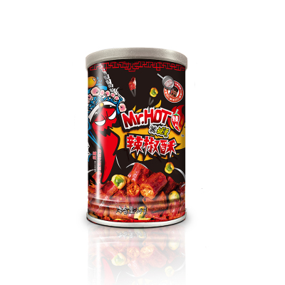 旺旺Mr.Hot辣人挑豆系列辣椒酥麻辣豌豆脆64g下酒菜豌豆零食小吃
