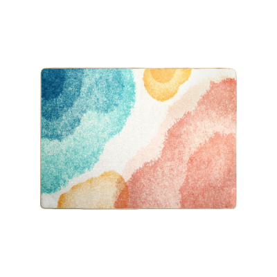 美帮汇ins风现代简约客厅粉色系少女房间地毯网红款书房卧室床边毯