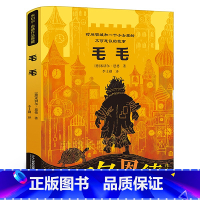 [正版]毛毛书 米切尔恩德的书 时间窃贼和一个小女孩的不可思议的故事 五六年级小学生必读课外书阅读书籍21二十一世纪
