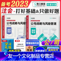 [友一个正版]斯尔教育2023年备考注册会计师考试教材辅导书公司战略与风险管理cpa注会打好基础只做好题2022会计注