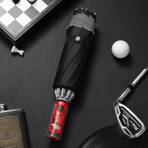 全自动 铝合金玻纤反向伞架 反光280T碰击布 机械手柄YF-Z2021009 晴雨两用伞