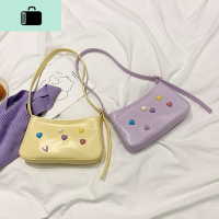 夏天马卡龙小包包女2020新款网红少女腋下包法棍包百搭ins手提包NEW LAKE女士单肩包