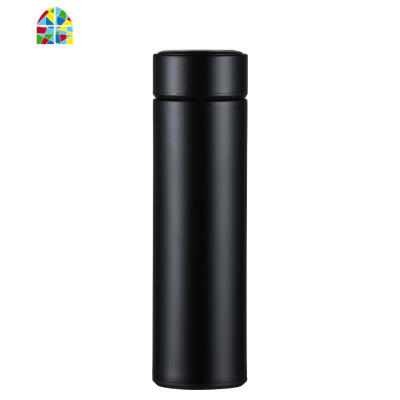 304不锈钢保温杯男双层真空商务水杯学生保温壶女士便携泡茶杯子 FENGHOU 金色[500ML]