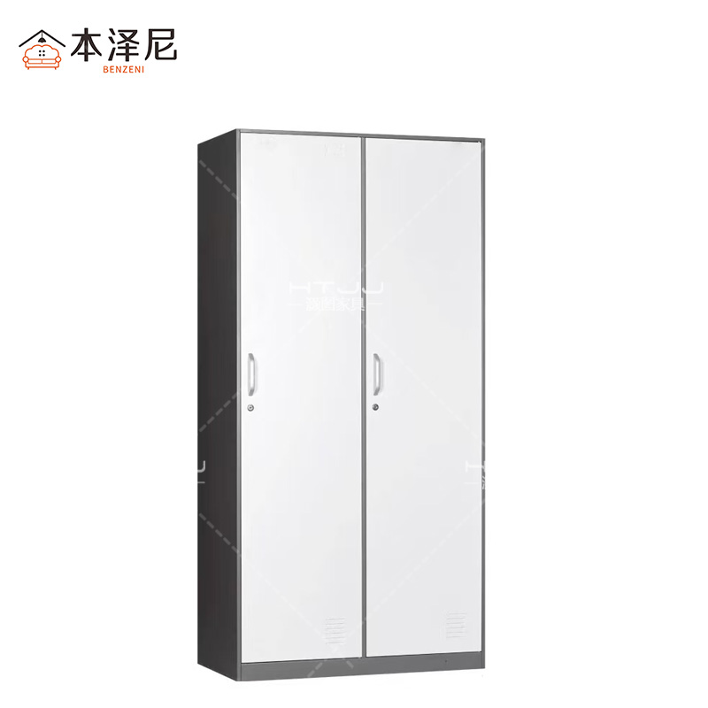 本泽尼 两门衣柜 钢制更衣柜 HTZ-PS8559 900*500*1850mm 组