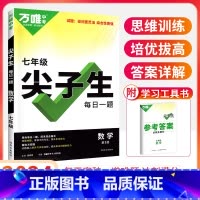 7年级[数学]尖子生 初中通用 [正版]2024尖子生七八九年级数学物理化学专项训练初中初 二一三每日一题培优提优同步练