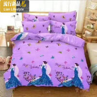 网红款男生女生可单双人四件套儿童卡通宿舍三件套床上用品 三维工匠