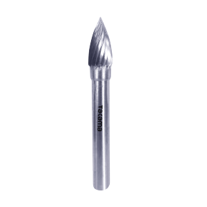 高松takama 硬质合金旋转锉单槽弧型尖头G型10*20*6mm904710 1支/盒