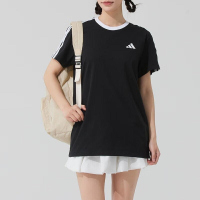 阿迪达斯 (adidas)短袖女装新款舒适运动休闲圆领T恤JY7612 C