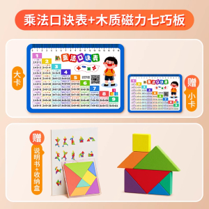九九乘法口诀表小学数学公式大全99除法背诵神器一二年级数字卡片