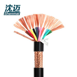 沈迈 铜芯软电线 ZR-RVVP-450/750V-12*0.75mm² /米