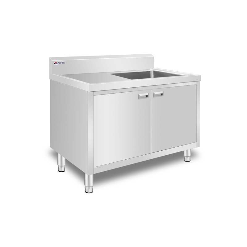 明焌佳宝带平台单星沥水池 水池柜 1200*600*1000型