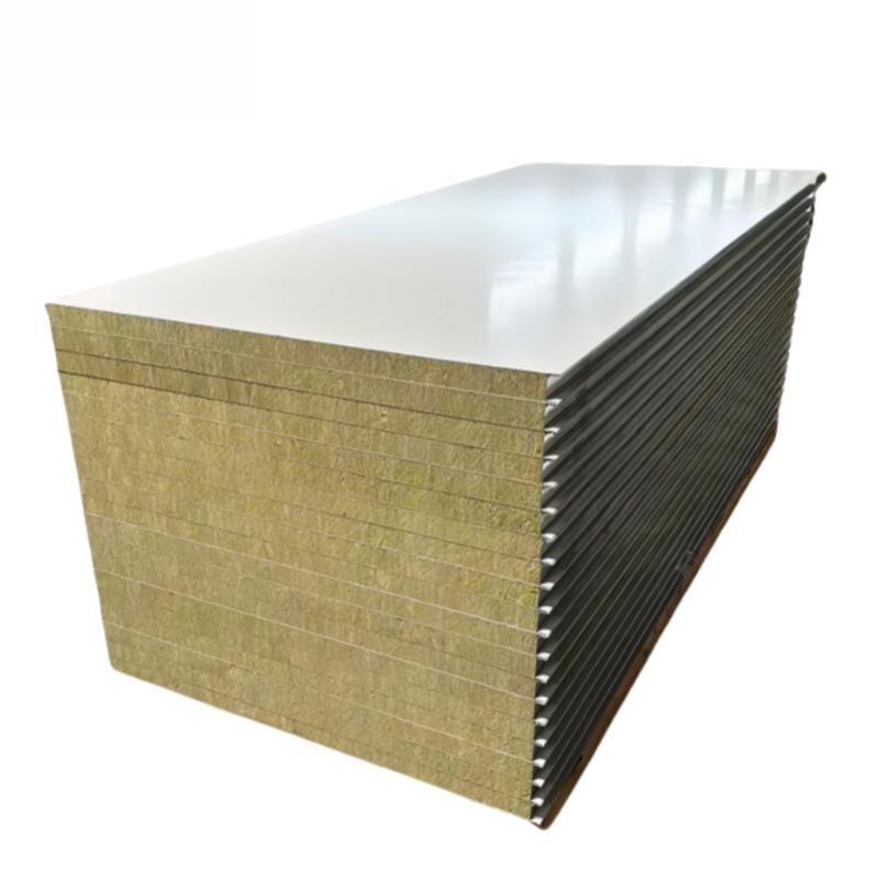 依诺九吉 彩钢岩棉板复合夹芯板隔热板 75mm 平方米