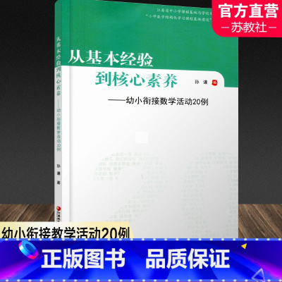 [正版]从基础经验到核心素养 幼小衔接数学活动20例 数学课学前教育教学参考