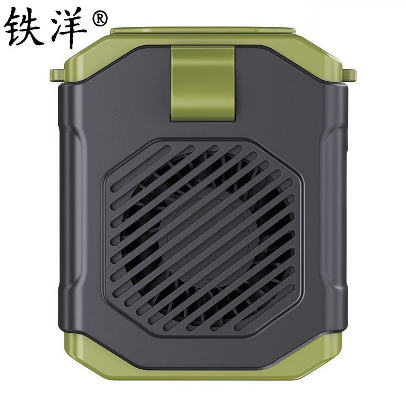 铁洋 风扇 数显挂腰风扇 升级款 USB输出 带照明灯 个