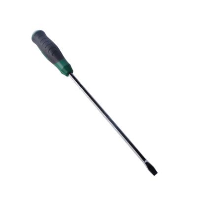 长鹿工具 双色柄穿心螺丝刀8X200一字 1支