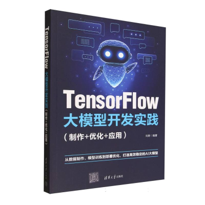 正版新书]TENSORFLOW大模型开发实践(制作+优化+应用)刘陈 著9