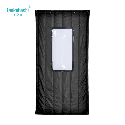 天空桥 棉门帘 MML-136纯黑色40*80cm四层棉 平方米