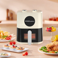 荣事达空气炸锅家用电炸锅5L大容量电烤箱双旋钮控制多功能薯条机