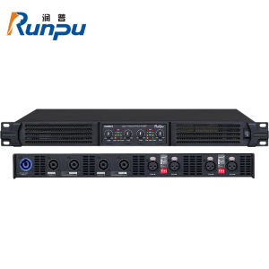 润普Runpu会议音频扩声系统 四通道数字功放4通道功放4*1400瓦大功率立体声会议功放RP-S4-G14