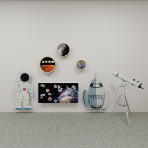 星芒科学主题装饰视觉识别及探究互动系列