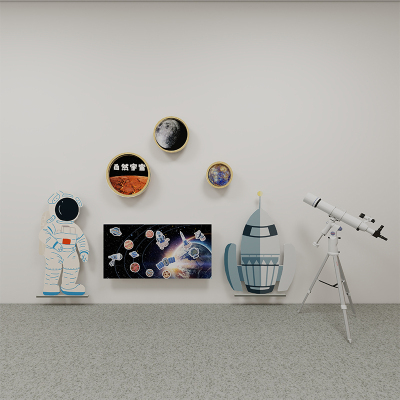 星芒科学主题装饰视觉识别及探究互动系列