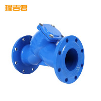 瑞吉君 铸铁法兰Y型过滤阀 DN25 个