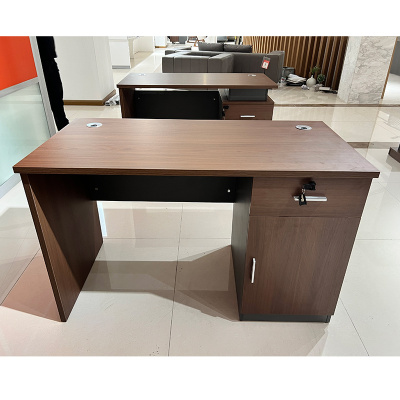 匡大办公桌1.2米职员桌电脑桌(一门一抽)