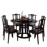 榭邦(Xb)办公家具简约实木餐桌椅 休闲桌椅 办公餐桌椅d4-4桌椅