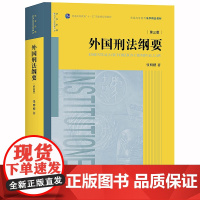 D正版 外国刑法纲要(第三版) 张明楷 著 法律出版社 刑法学 外国刑法 日本刑法 德国刑法 本科规划法学
