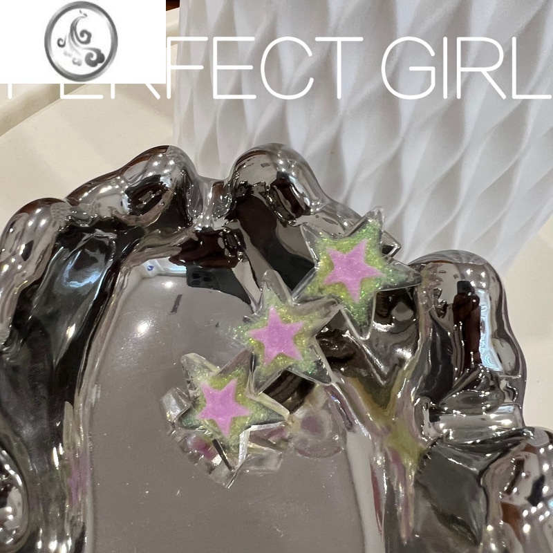 JiMiy2k绝美可爱星星发夹原创小众设计发夹辣妹五角星刘海夹侧边夹ins