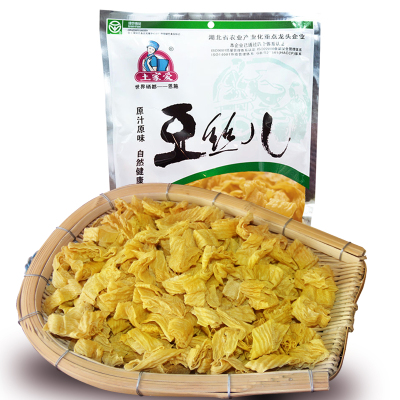 土家爱无添加黄豆丝300g豆腐皮丝干豆皮恩施特产干货油豆皮批发豆制品