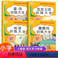 [全4本]成语训练+重叠词+近反义词+量词训练 小学通用 [正版]新款 一二年级小学生词语积累大全训练 全套12册词语积