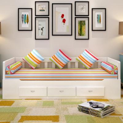 伸缩实木沙发床可折叠客厅小户型双人1.8米推拉坐卧两用多功能1.5